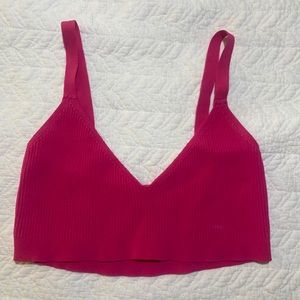 ZARA pink bra top